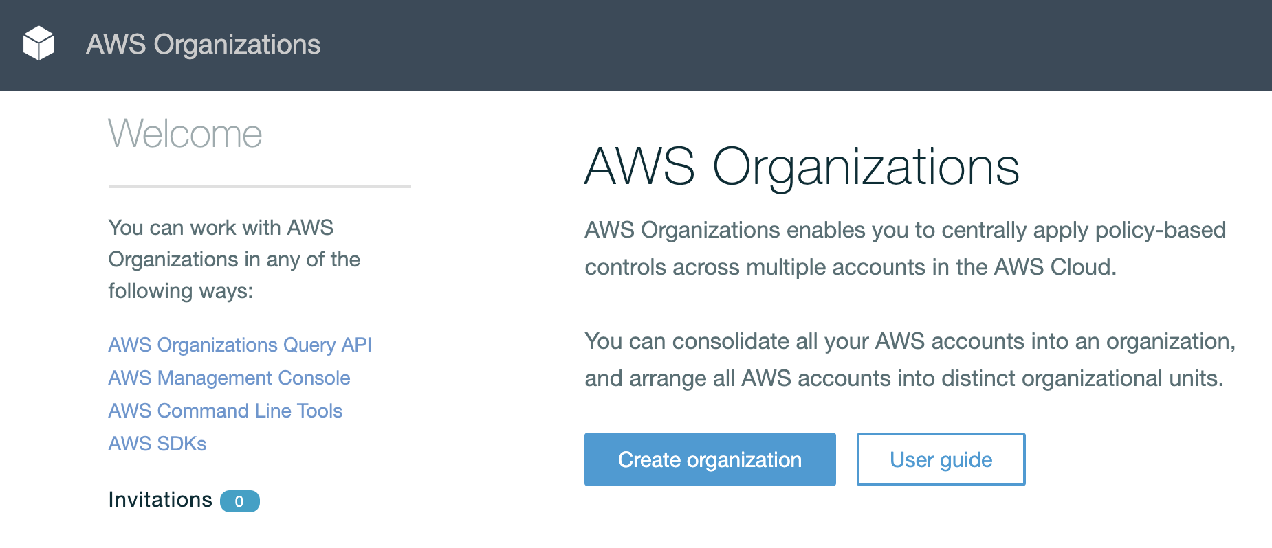 Create new AWS accounts with Organizations and Terraform